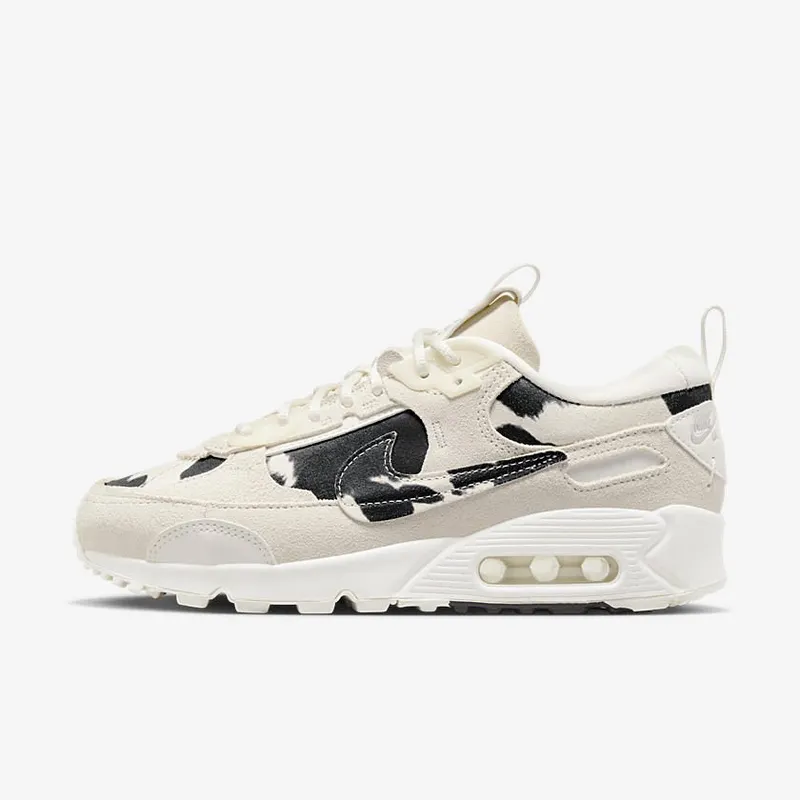 Nike Air Max 90 Futura “Cow Print” Sail / Chrome / Black (FN7170-133)