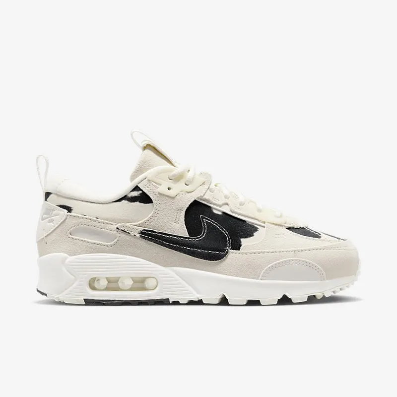 Nike Air Max 90 Futura “Cow Print” Sail / Chrome / Black (FN7170-133)