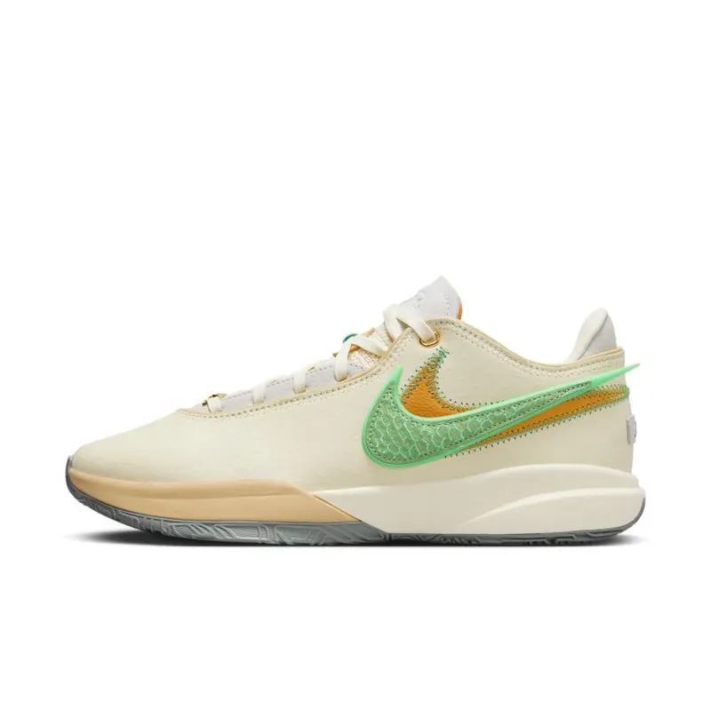 APB x Nike LeBron 20 ‘FAMU’ Coconut Milk / Electric Algae-Vivid Orange-Sesame-Mica Green-Phantom (FN8263-100)