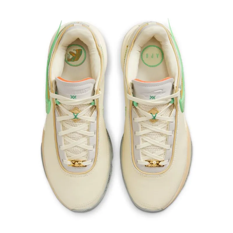 APB x Nike LeBron 20 ‘FAMU’ Coconut Milk / Electric Algae-Vivid Orange-Sesame-Mica Green-Phantom (FN8263-100)
