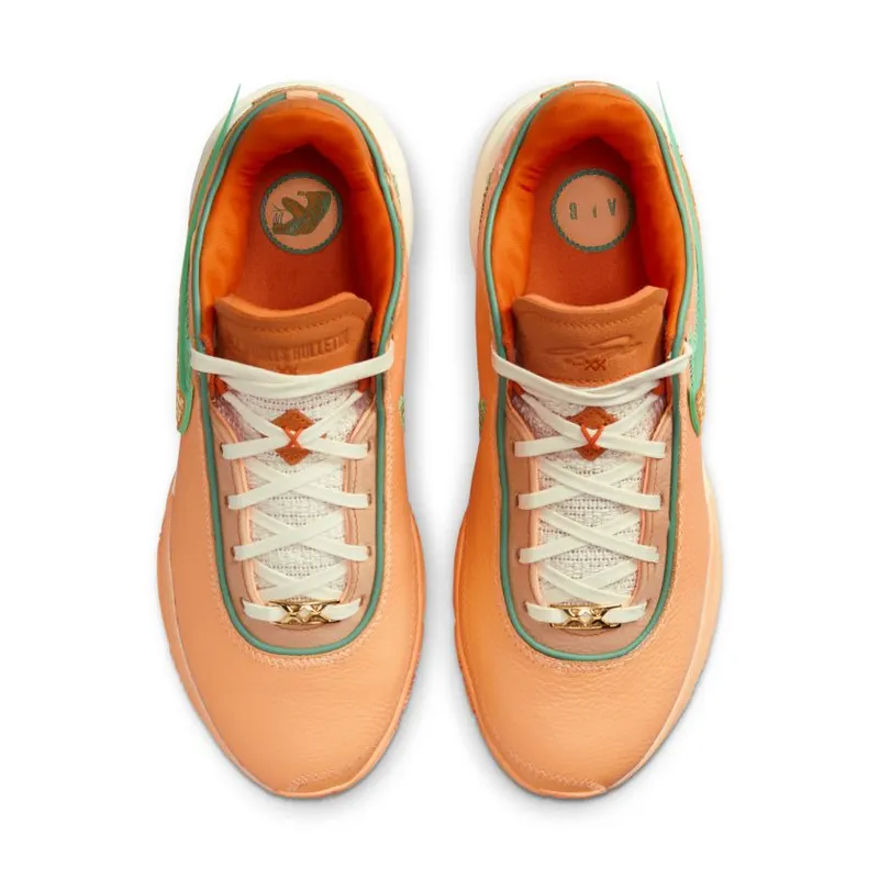 APB x Nike LeBron 20 ‘FAMU’ Peach Cream / Safety Orange-Stadium Green-Coconut Milk-Black (FN8263-800)