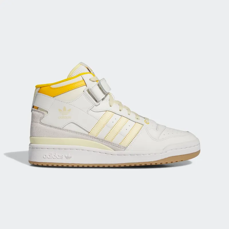 adidas Forum Mid Cloud White / Easy Yellow / Crew Yellow (IE7181)