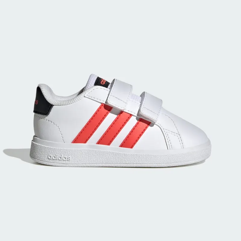 adidas Grand Court White / Bright Red / Core Black (IG2558)