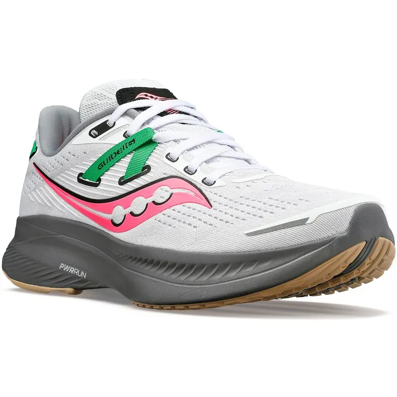 Saucony Guide 16 White / Gravel (S10810-85)