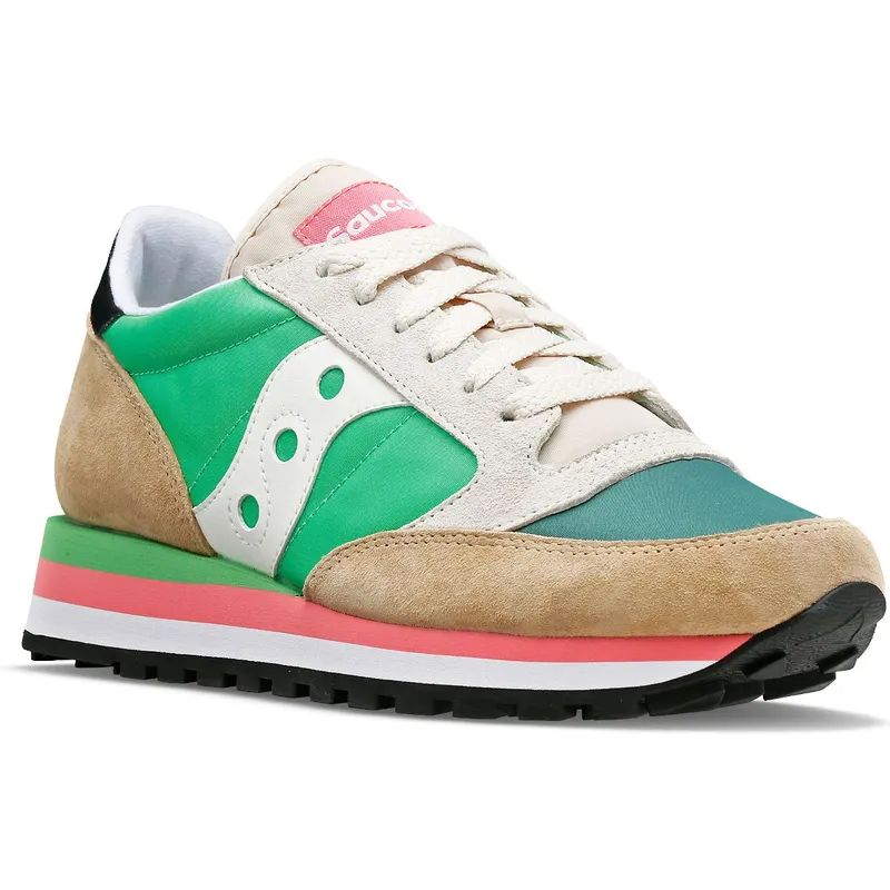 Saucony Jazz Triple Sand / Green / White (S60530-32)