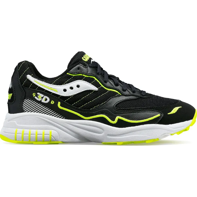 Saucony 3D Grid Hurricane Black / White (S70646-6)
