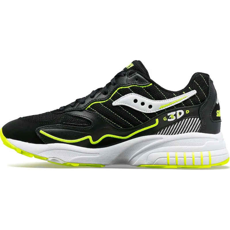 Saucony 3D Grid Hurricane Black / White (S70646-6)