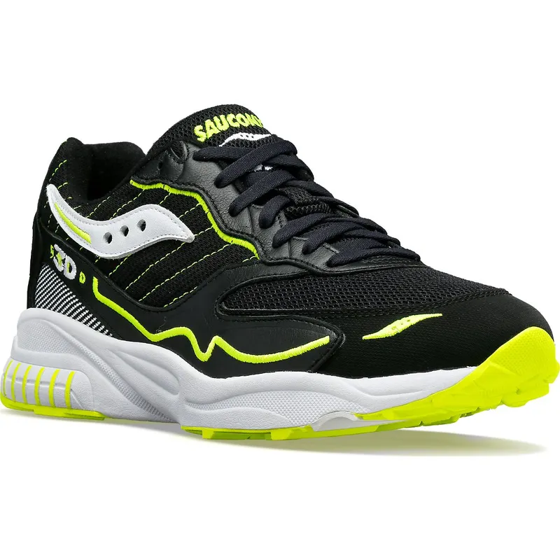 Saucony 3D Grid Hurricane Black / White (S70646-6)