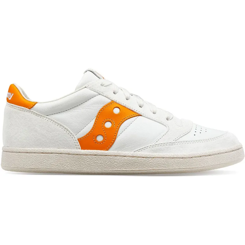 Saucony Jazz Court Premium White / Orange (S70671-5)
