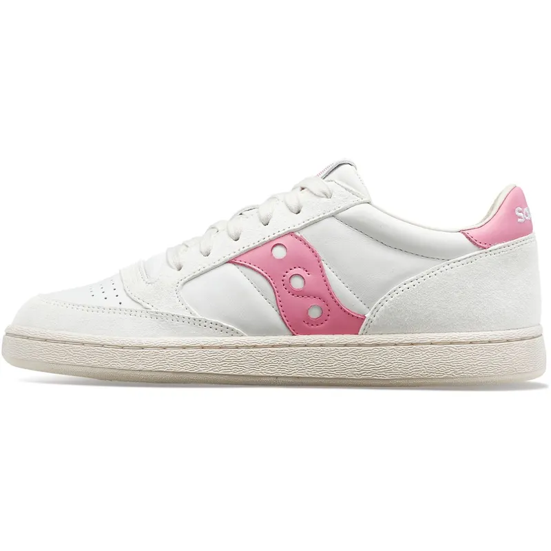 Saucony Jazz Court Premium White / Pink (S70671-7)