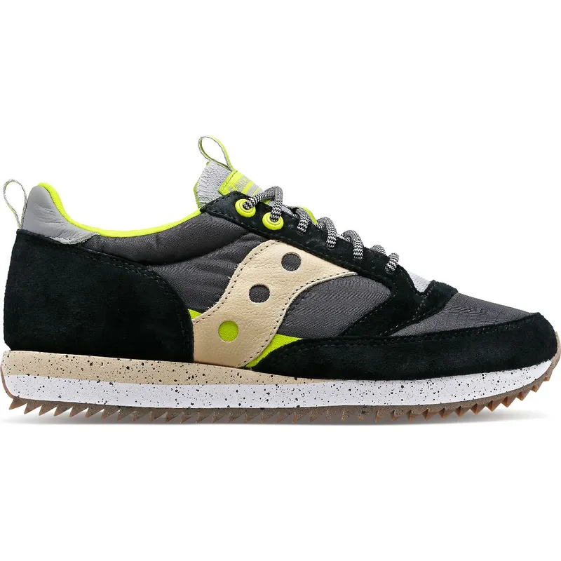 Saucony Jazz 81 Peak Premium Black / Acid Lime (S70675-6)