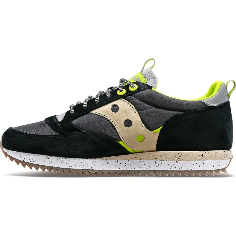 Saucony Jazz 81 Peak Premium Black / Acid Lime (S70675-6)