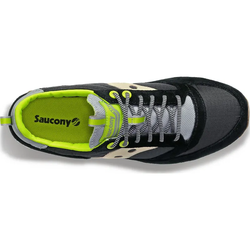 Saucony Jazz 81 Peak Premium Black / Acid Lime (S70675-6)