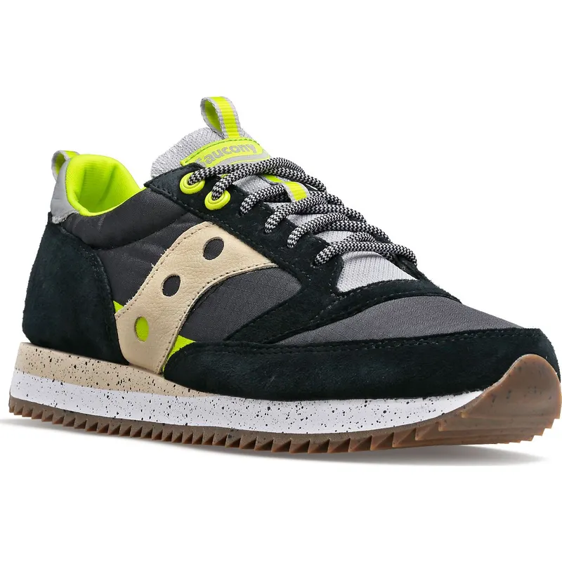 Saucony Jazz 81 Peak Premium Black / Acid Lime (S70675-6)
