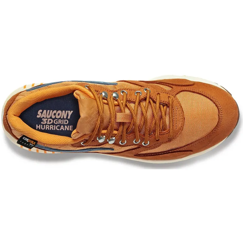 Saucony 3D Grid Hurricane Endless Knot Brown / Rust (S70742-1)