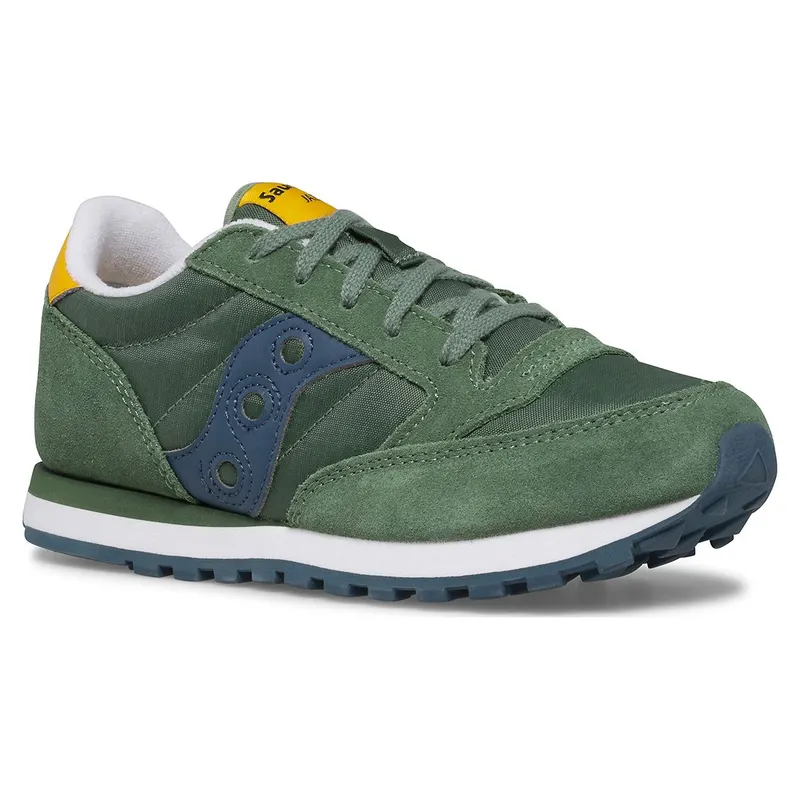 Saucony Jazz Original Sneaker Green / Navy / Yellow (SK265624)