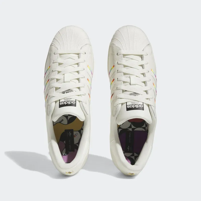 adidas Superstar PRIDE RM Off White / Core Black / Off White (ID7493)