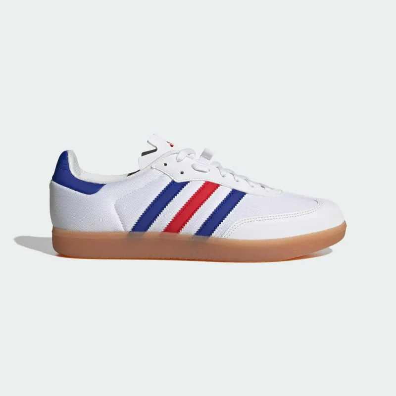 adidas The Velosamba Made With Nature Cloud White / Lucid Blue / Better Scarlet (IE7022)