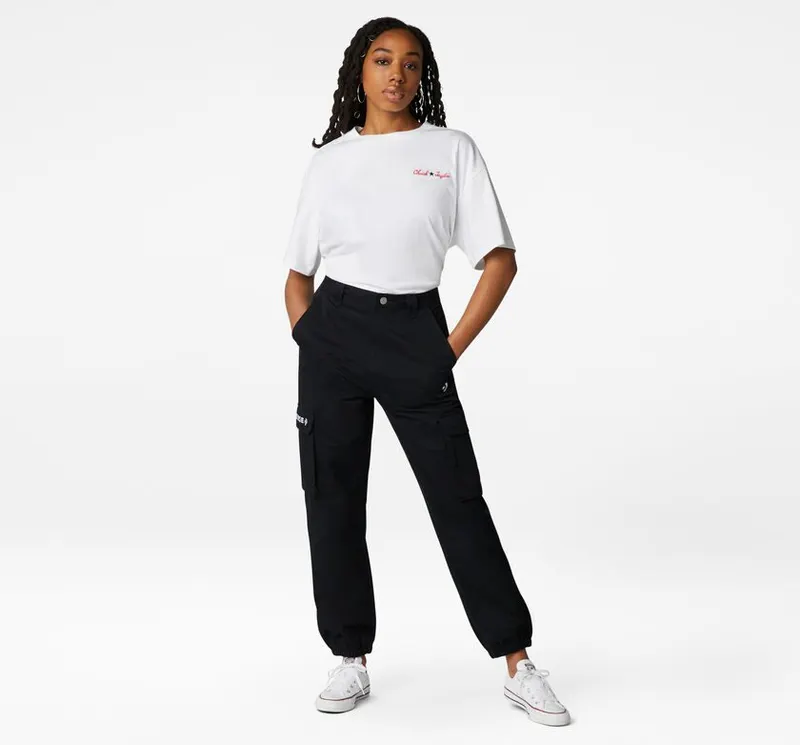 Converse Cargo Joggingbroek Zwart (10023711-A01)