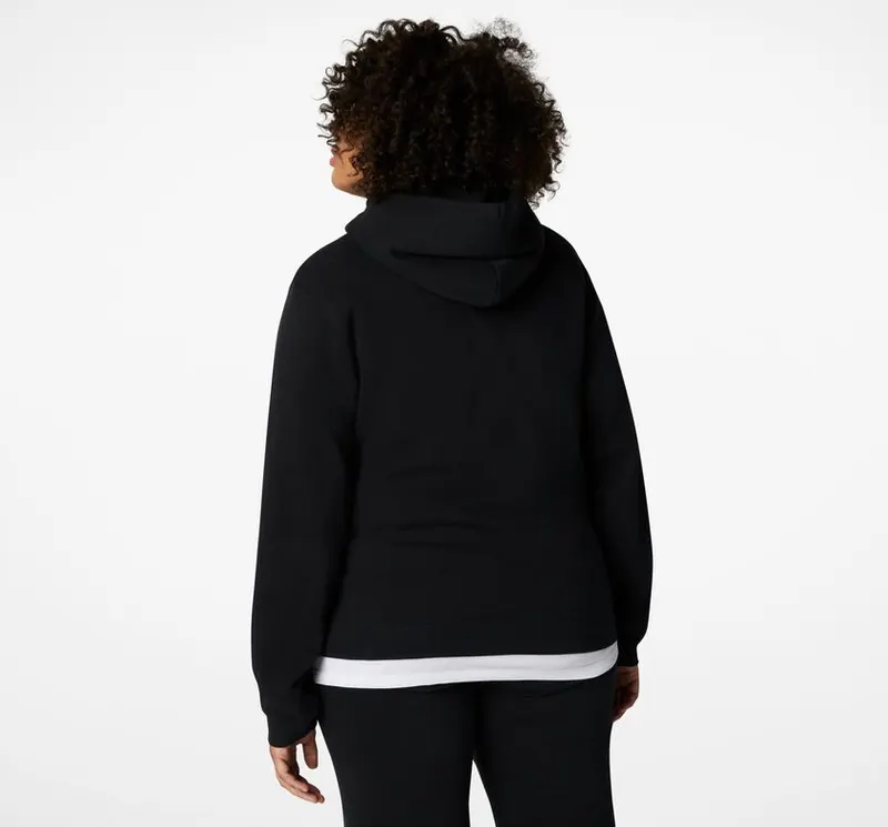 Converse Converse Go-To Embroidered Star Chevron Fleece Hoodie met standaardpasvorm Converse Black (10024509-A02)