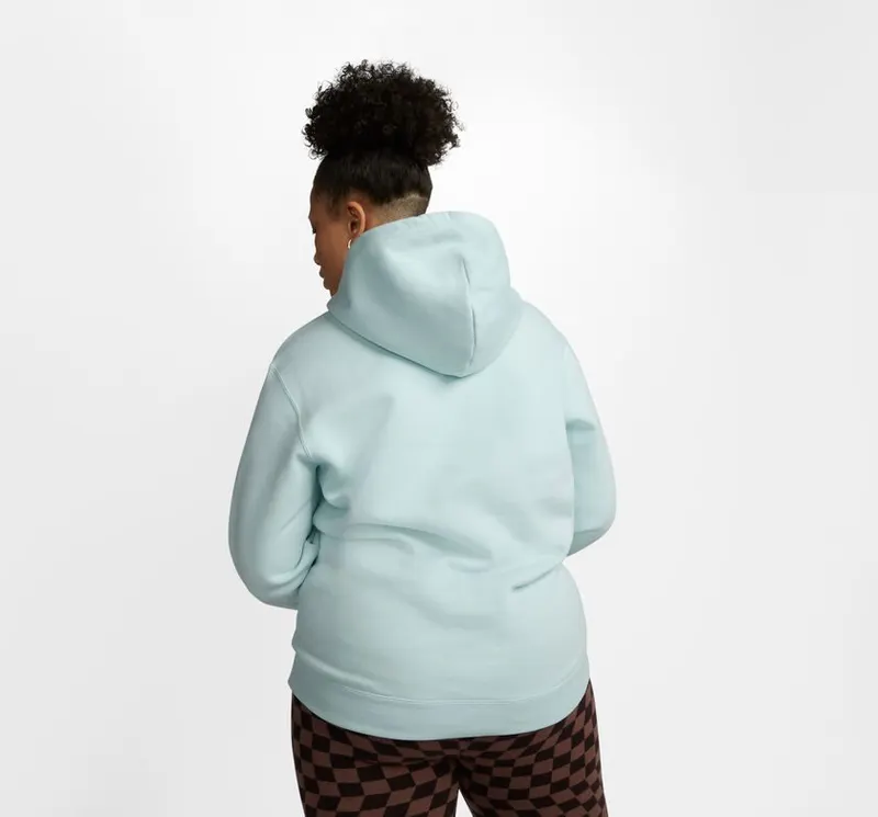 Converse Converse Go-To Embroidered Star Chevron Fleece Hoodie met standaardpasvorm Aqua Mist (10024509-A19)