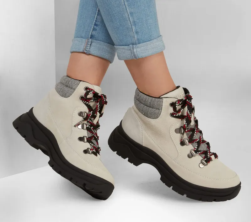 Skechers BOBS Broadies – Mighty Hike – Gebroken Wit (113397-OFWT)