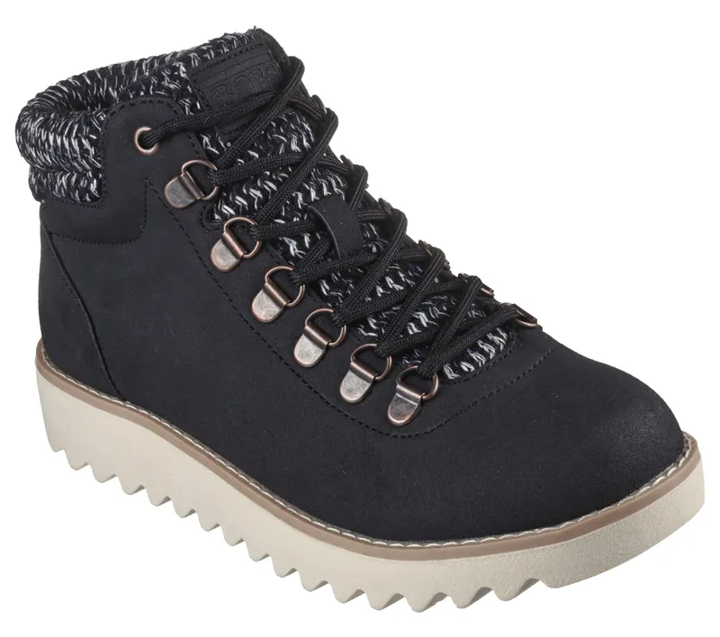 Skechers BOBS Mountain Kiss – Cute Factor – Zwart (113420-BLK)