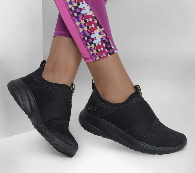 Skechers BOBS Squad Chaos – 2Shine – Zwart (117221-BBK)