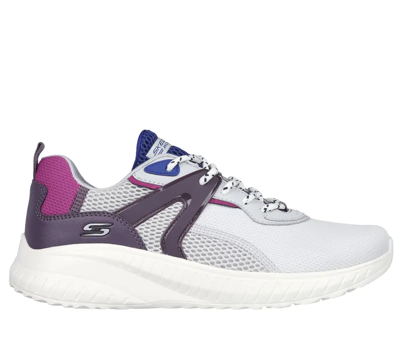 Skechers Bobs Sport Squad Chaos – Brilliant Synergy – Licht Grijs / Multi (117237-LGMT)