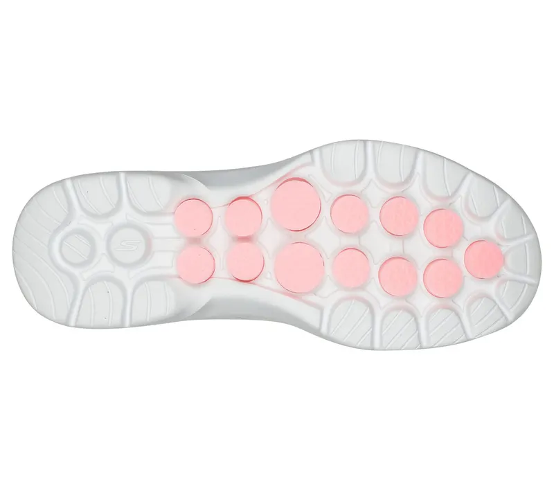 Skechers GO WALK 6 – Sky Wind – Wit / Roze (124623-WPK)