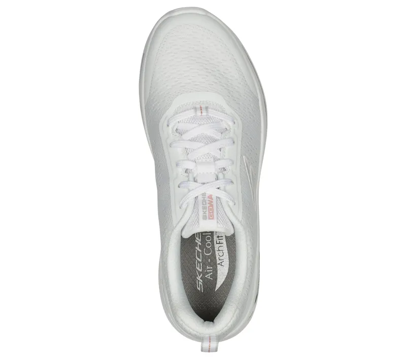Skechers GO WALK Arch Fit – Uptown Summer – Wit / Licht Roze (124887-WLPK)
