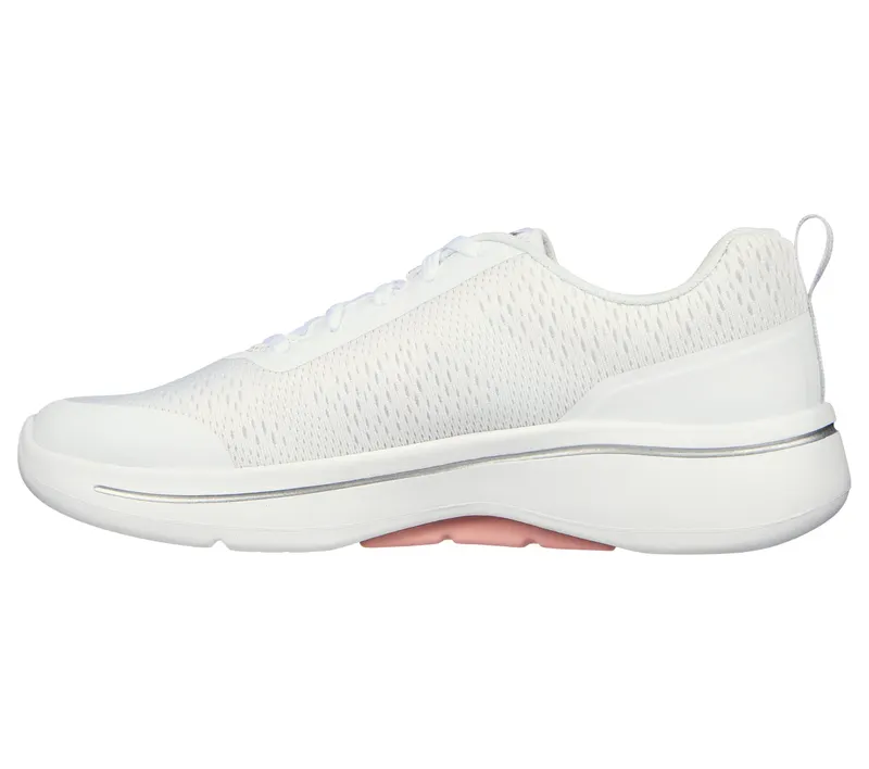 Skechers GO WALK Arch Fit – Uptown Summer – Wit / Licht Roze (124887-WLPK)
