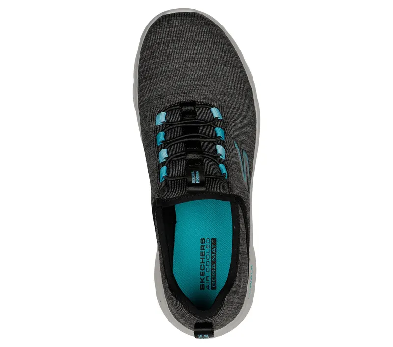 Skechers Skechers GO WALK FLEX – Lucy – Zwart (124956-BLK)