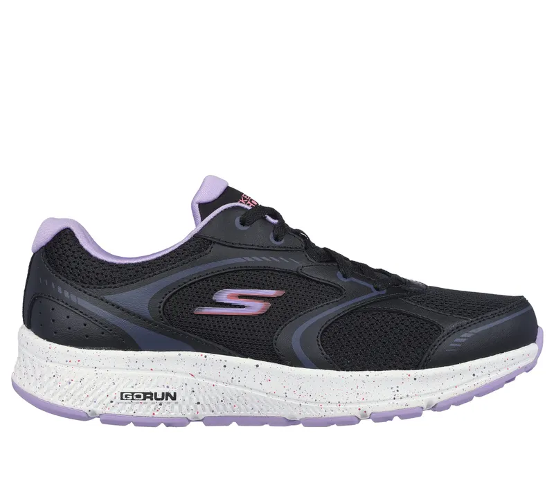 Skechers Skechers GO RUN Consistent – Vivid Horizon – Zwart / Lavendel (128285-BKLV)