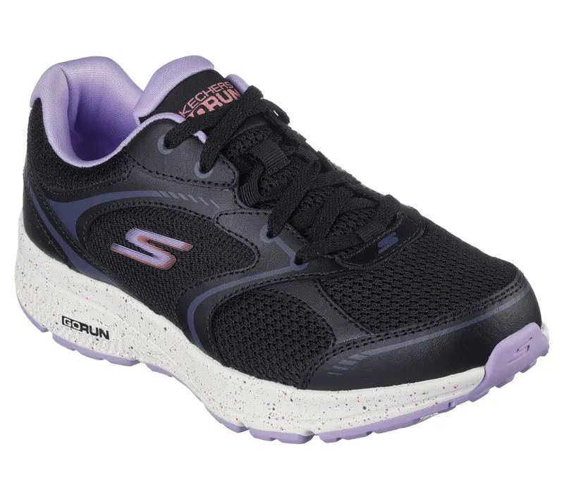 Skechers Skechers GO RUN Consistent – Vivid Horizon – Zwart / Lavendel (128285-BKLV)