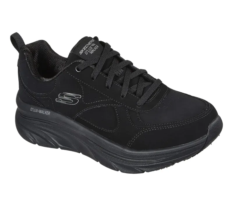 Skechers Relaxed Fit: D’Lux Walker – Pure Pleasure – Zwart (149318-BBK)