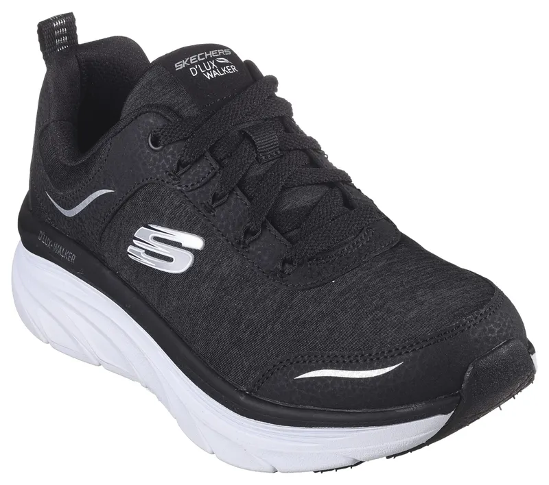 Skechers Relaxed Fit: D’Lux Walker – Cool Groove – Zwart / Wit (149336-BKW)