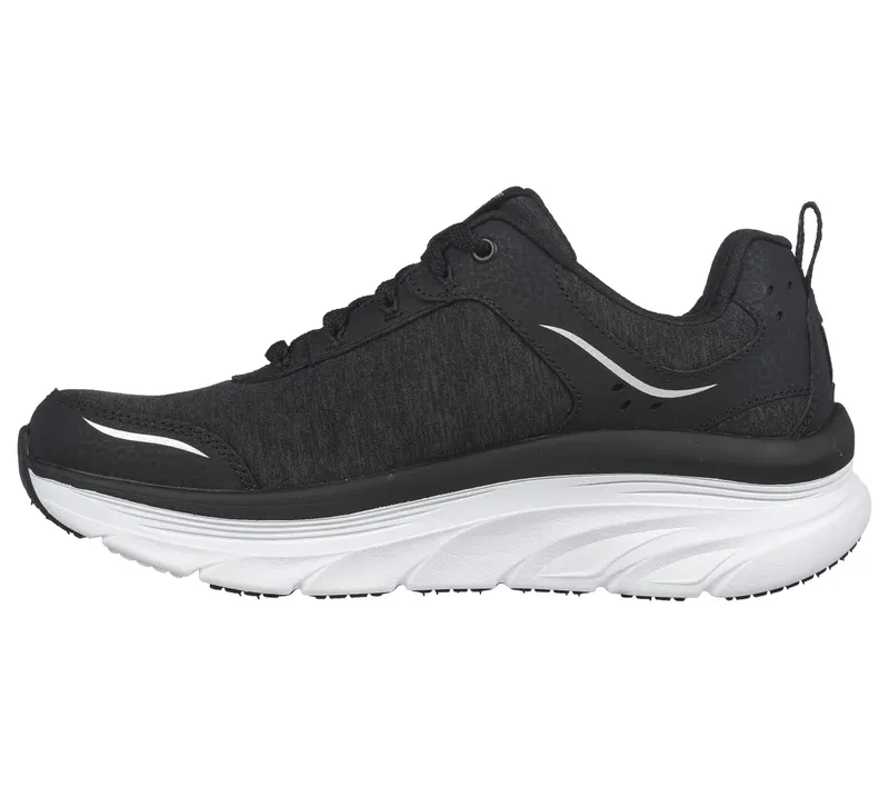 Skechers Relaxed Fit: D’Lux Walker – Cool Groove – Zwart / Wit (149336-BKW)