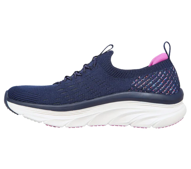 Skechers Relaxed Fit: D’Lux Walker – Star Stunner – Marine / Purper (149356-NVPR)
