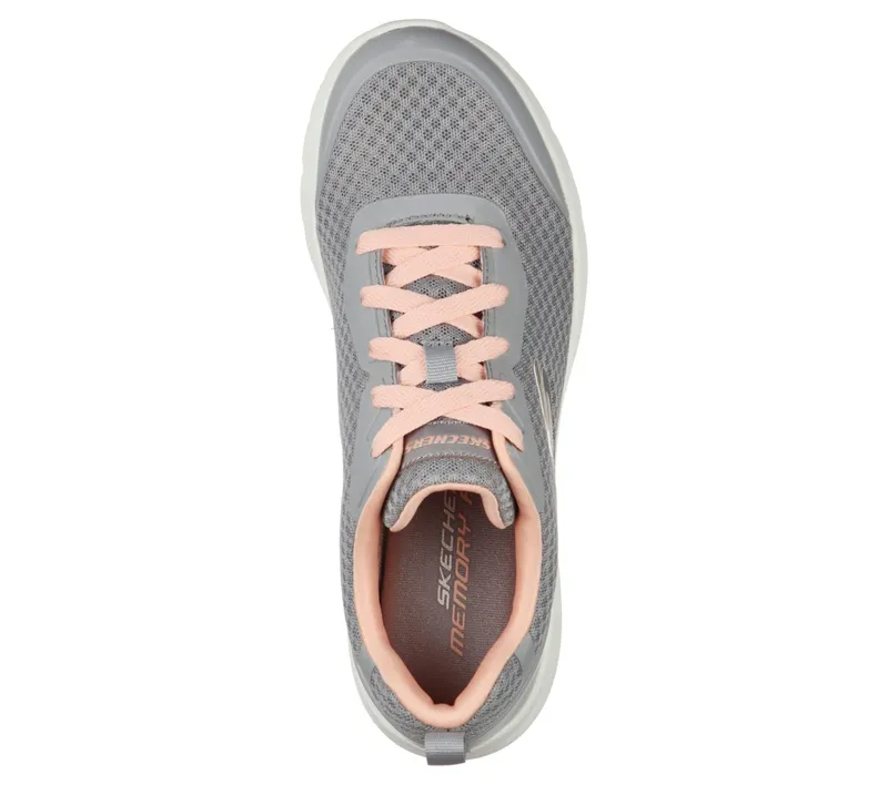 Skechers Dynamight 2.0 – Special Memory – Grijs / Koraal (149541-GYCL)