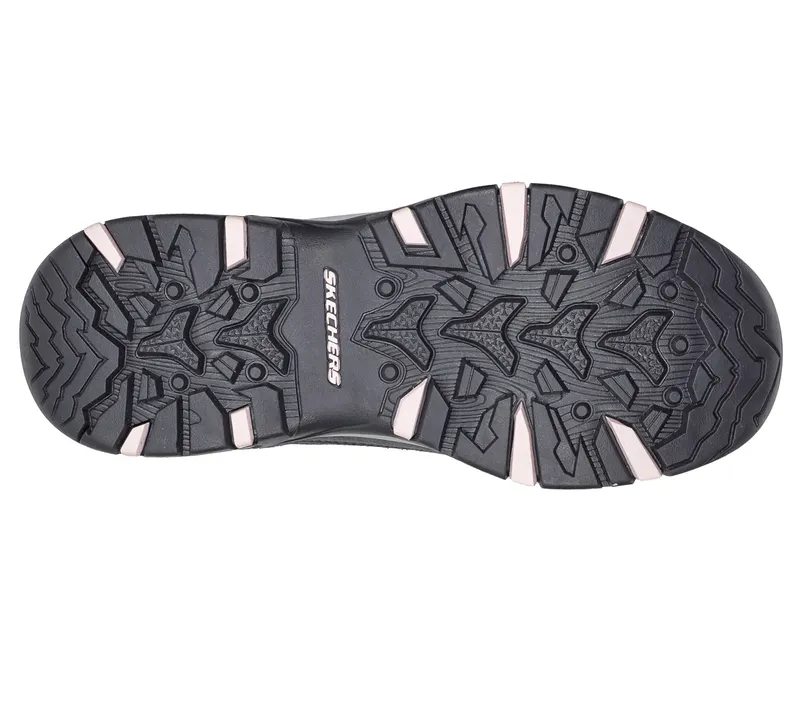 Skechers Relaxed Fit: Trego – Alpine Trail – Grijs / Roze (167004-GYPK)