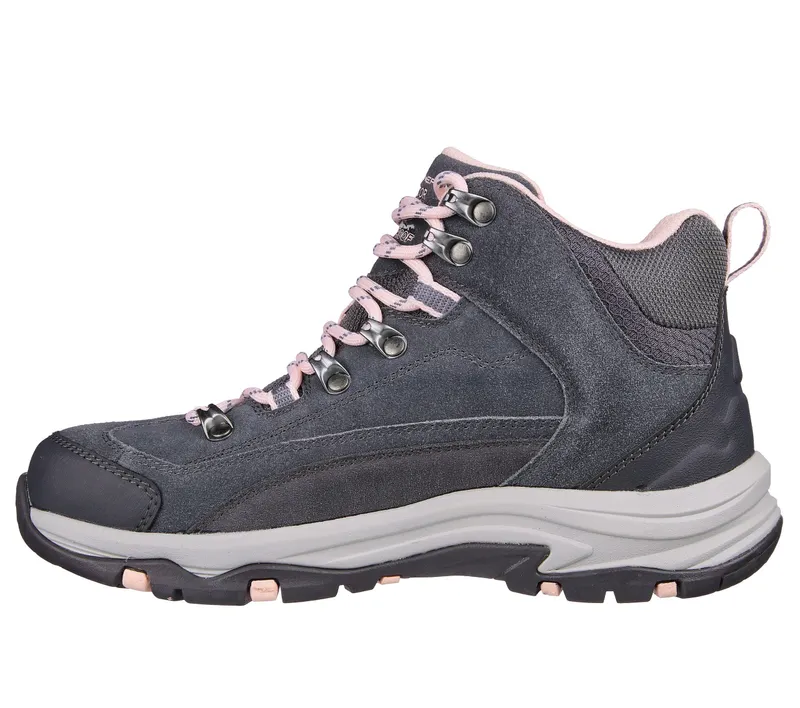 Skechers Relaxed Fit: Trego – Alpine Trail – Grijs / Roze (167004-GYPK)