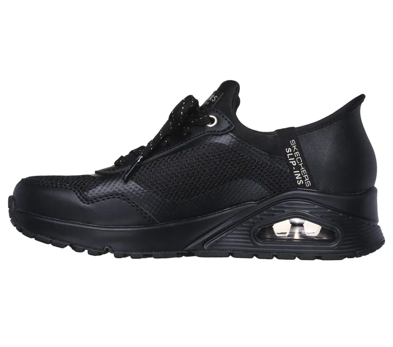 Skechers Slip-ins: Uno – Slip-In Air – Zwart (177111-BBK)