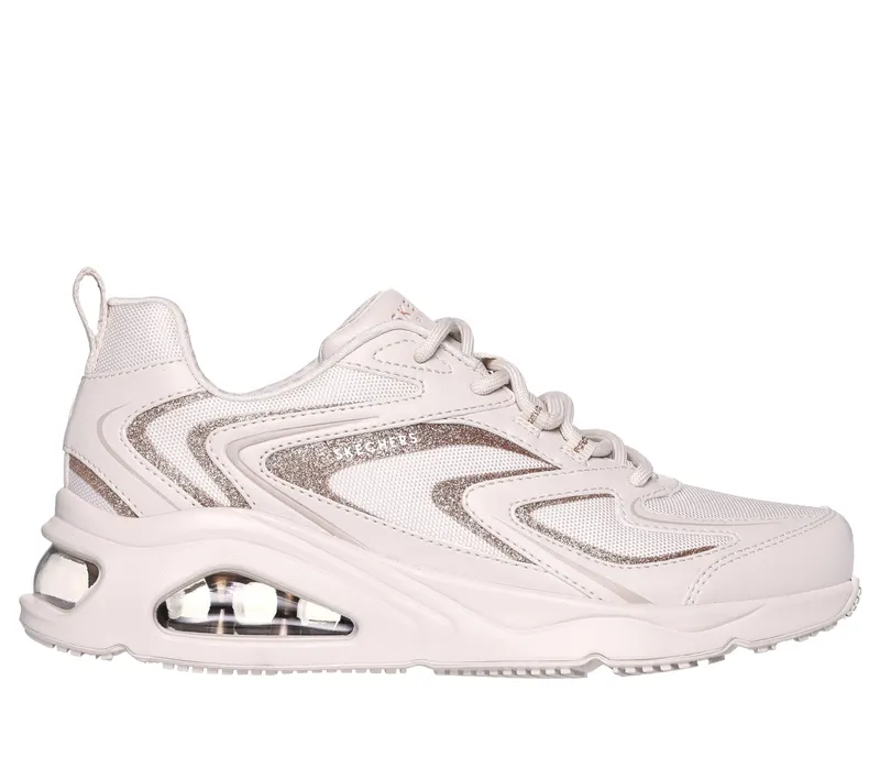Skechers Tres-Air – Shimm-Airy – Wit / Roos Goud (177422-WTRG)