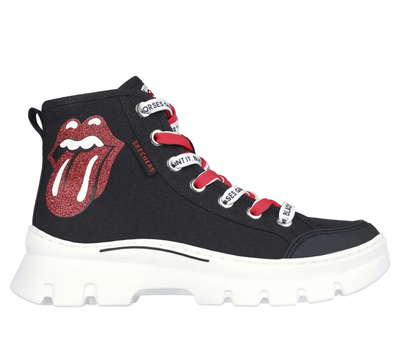 Skechers Rolling Stones: Roadies Surge – Zwart / Rood (177967-BKRD)