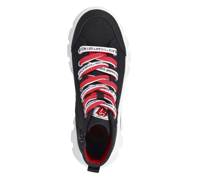 Skechers Rolling Stones: Roadies Surge – Zwart / Rood (177967-BKRD)