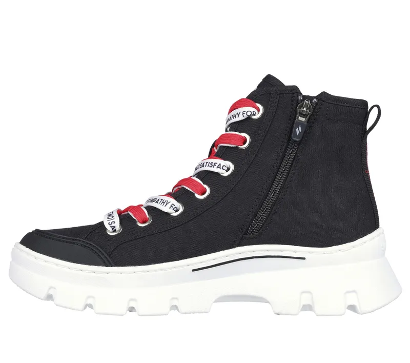 Skechers Rolling Stones: Roadies Surge – Zwart / Rood (177967-BKRD)