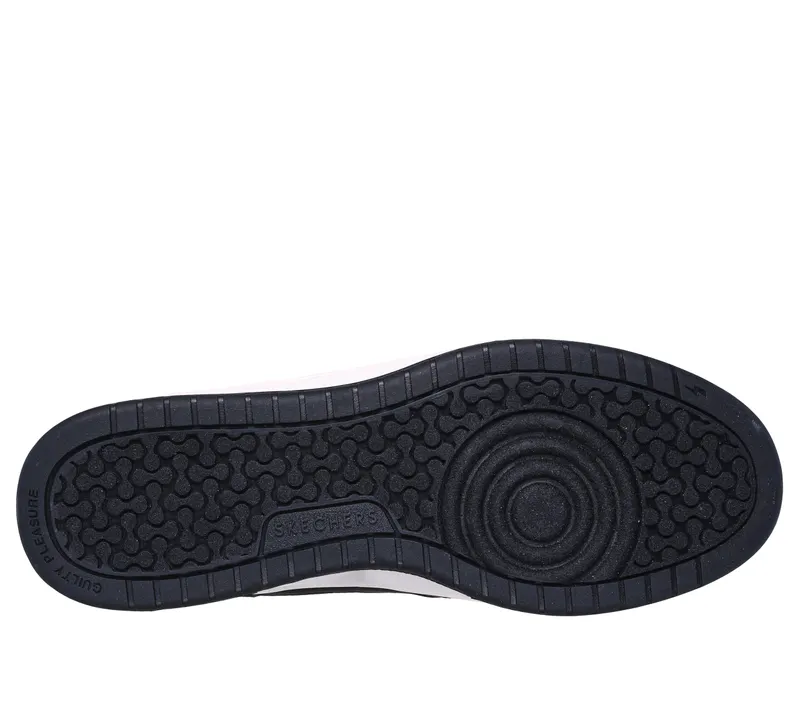 Skechers Koopa – Volley Low Varsity – Zwart / Wit (183240-BKW)