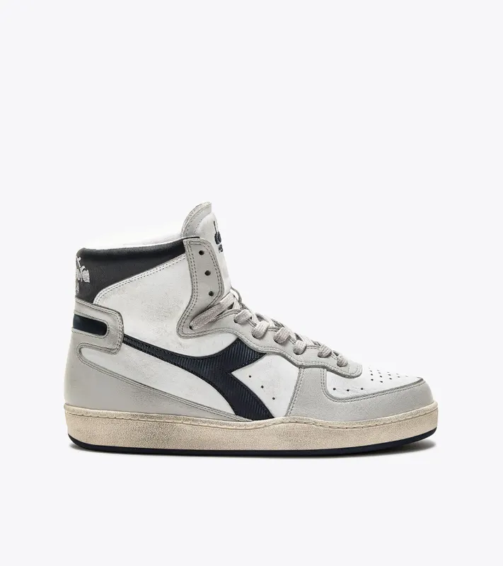 Diadora Mi Basket Used White / High Rise (201.158569_C4157)