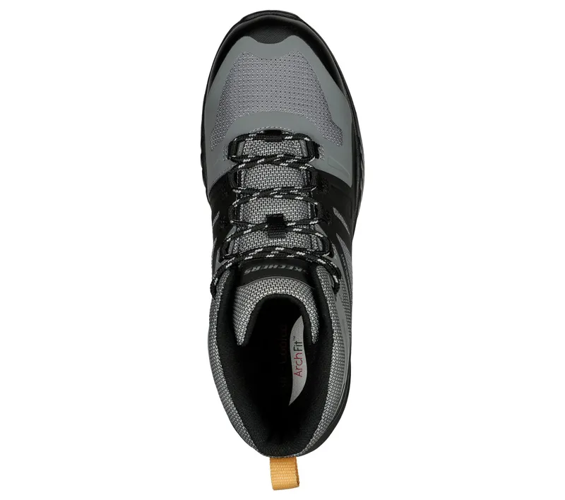 Skechers Skechers Arch Fit Orvan – Montfort – Grijs / Zwart (210478-GYBK)